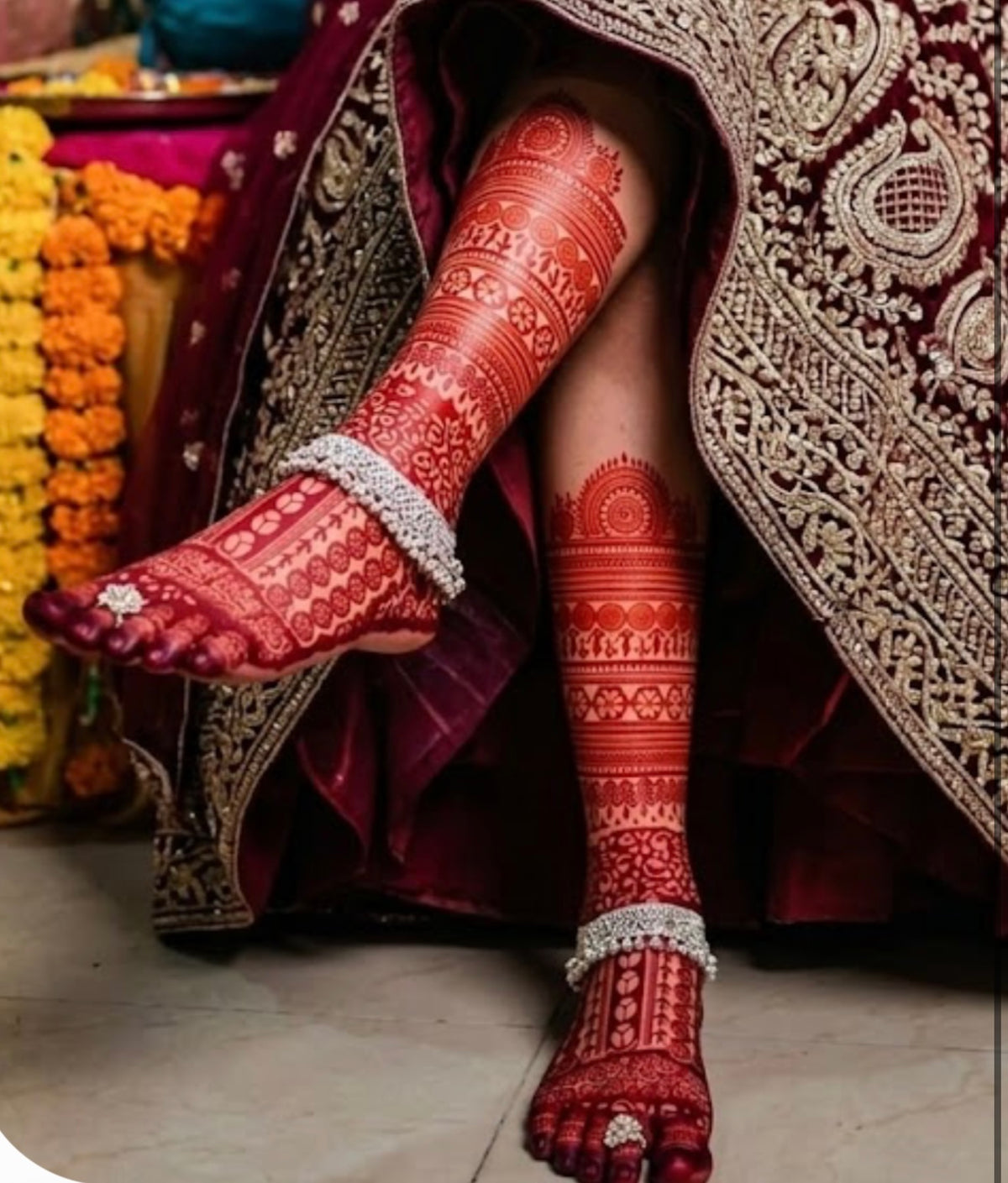 Heavy bridal leg