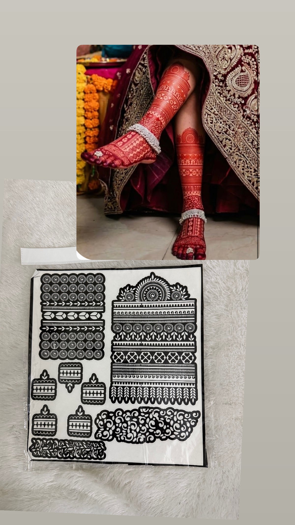 Heavy bridal leg